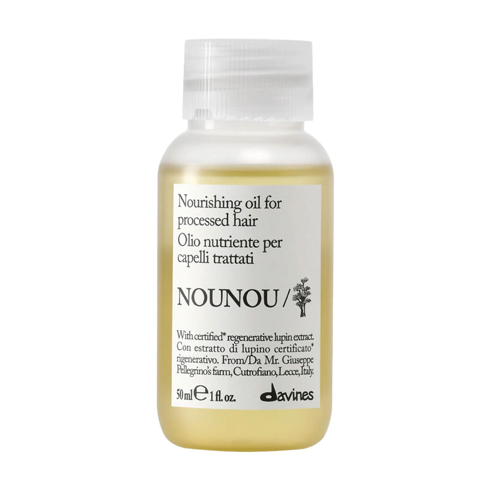 Живильна олія для волосся Davines Nounou Nourishing Oil, 50 мл